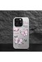 Poco X7 Pro Compatible Silicone Edge Hard Back Anti-Fall Phone Case Purple Butterfly - 5