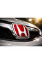 Honda Civic Fd6 2006-2012 Model Compatible Front Red Logo (Oem Quality) - 4