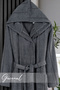 Stella Cotton Velvet Hooded Bathrobe |   Women's Bathrobe |   Men's Bathrobe |   Dowry |   Bathroom - 2