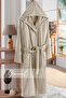 Stella Cotton Velvet Hooded Bathrobe |   Women's Bathrobe |   Men's Bathrobe |   Dowry |   Bathroom