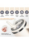 Compatible straw thermos leakproof replacement lid 2 colors 1.18 lt thermos compatible - 5