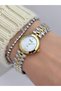 Steel Cord Steel Case Women's Wristwatch 3 Atm Waterproof 2 Years Warranty
