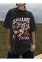 Anime Kuroko's Basketball Printed Unisex Washable Vintage Oversize T-Shirt