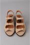 Seç 26108623Y Genuine Leather Heel-Style Women's Sandals (Heel Height: 3 cm) Mink Suede - 2