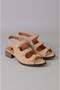 Seç 26108623Y Genuine Leather Heel-Style Women's Sandals (Heel Height: 3 cm) Mink Suede