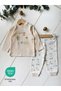 Oeko Tex Certified 100% Organic Cotton Transitional Long Sleeve Baby Pajama Set / Girls Boys - 3