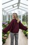 Seasonal Thin Women's Bat Sleeve Sweater - 2