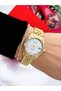 Steel Strap 2 Year Warranty 3 Atm Waterproof Women's Wristwatch + Bracelet Gift - 5