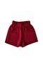Girls' Double Short Sleeve Shorts Set Top Single Jersey Bottom Two Yarn Fabric Crewneck - 5
