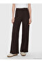 Lcw Comfort Brown Soft Touch Women's Sweatpants with Elastic Waist - 2
