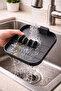 Multi-Purpose Spoon Rest - Ladle Holder - Lid Holder Matte Gray Kitchen Organizer - 4