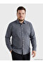 Nevavm Regular Fit Plaid Gabardine Men's Shirt with Difference - 3