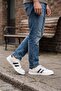 Hammerjack Bachata White Navy Blue Men's Casual Shoes - 4