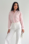 Women's Striped Oversize Shirt – Relaxed Fit Casual Elegance - 3
