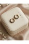 Joylina Colorful Enamel Minimal Hoop Steel Xuping Earrings - 4