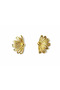 Daisy Patterned Stone Earrings - 3