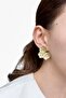 Modern Half Leaf Earrings - 2