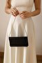Chain Strap Portfolio Bag Black - 3
