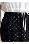 Nevavm Polka Dot Skirt with Elastic Waist - 3