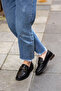 33-40 Genuine Leather Low Heel Casual Shoes - 3
