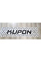 Kupon White - Black Pattern Anti-Slip Torpedo Towel - Car Floor Mat - 2
