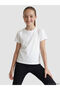 Nevavm Girl's Oval Collar T-Shirt with Difference