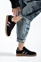 Women's Suede Comfortable Fit Orthopedic Sole Sneaker - 5