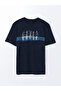 Nevavm Oval Collar Printed Combed Cotton Men's T-Shirt - 5