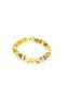 Genuine Natural Fossilized Amber Bracelet - 2