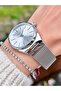 Women's Wristwatch New Model Wicker Strap Waterproof 2-Year Warranty Wristband Gift - 5