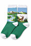 Men's Socks Women's Socks Long Sports Socks Patterned Socket Socks Colorful Socks 4 Pieces - 2