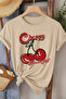 Cherry Sweat Girl Printed Women's T-Shirt