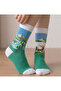 Men's Socks Women's Socks Long Sports Socks Patterned Socket Socks Colorful Socks 4 Pieces