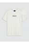 Lcw Kids Crew Neck Letter Embroidered Boys' T-Shirt