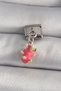 316L Steel Silver Color Dangle Dragon Fruit Model Nomination Charm