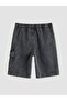 Lcw Kids Elastic Waist Boys Cargo Jean Shorts - 2
