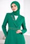 ASYMMETRIC CUT Rhinestone Double Pants Suit 30333 - 2