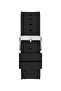 Mens Black Silver Tone Analog Watch - 4