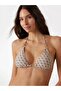 4G Logo triangle bikini top - 2