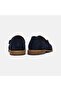 Men's Navy Blue Metal Detailed Suede Loafer - 5