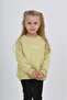 Girl's Embroidered Crew Neck Raglan Sleeve Sweatshirt 24909 - 3