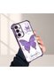 Samsung Galaxy A23 Compatible Camera Protected Transparent Soft Silicone Phone Case Butterfly Pattern - 2