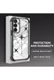Samsung Galaxy S23 Fe Compatible Camera Protected Transparent Soft Silicone Phone Case Airplane Pattern - 3