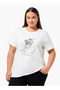 Relaxed Fit Cotton T-shirt with Floral Print