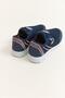 Laceless Model Comfort Sports Shoes Navy Blue - 3