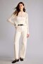 Straight Gabardine Regular Waist Straight Leg Trousers H0092Ax26Sp
