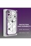 Samsung Galaxy A05 Compatible Camera Protected Transparent Soft Silicone Phone Case Airplane Pattern - 3