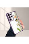 Samsung Galaxy S23 Ultra Compatible Camera Protected Transparent Soft Silicone Phone Case Cat Pattern - 2