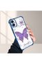 Samsung Galaxy A04E Compatible Camera Protected Transparent Soft Silicone Phone Case Butterfly Pattern - 2