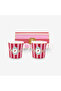 طقم أكواب لوف بيردز من البورسلين الأحمر 150 مل